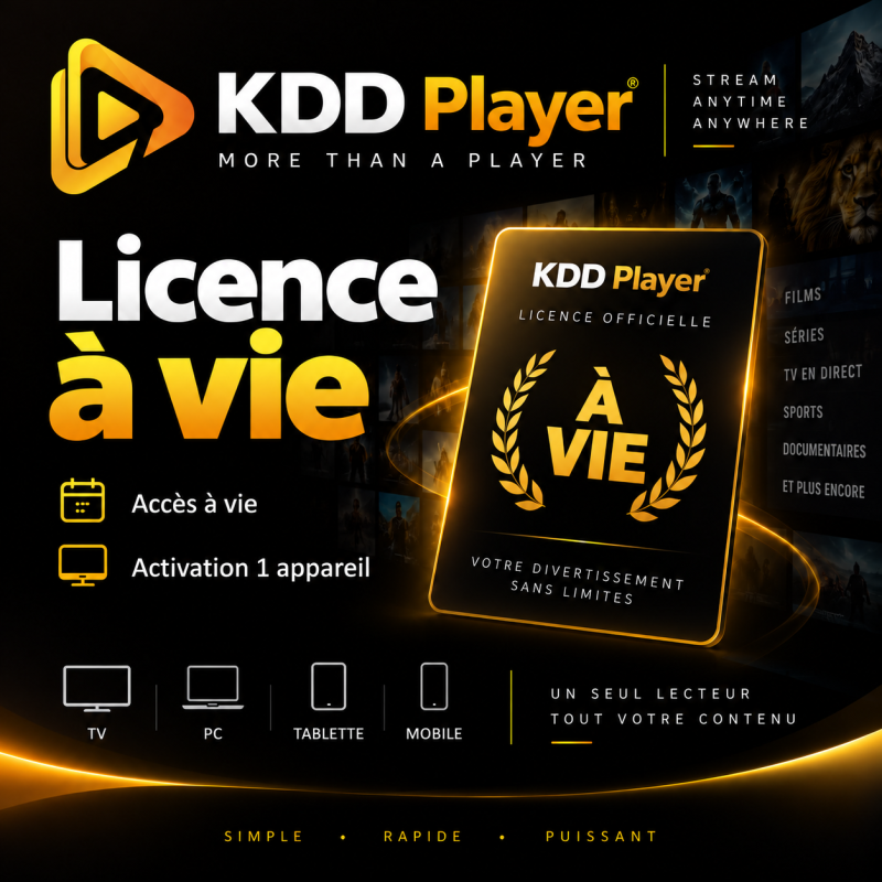 KDD Player — ترخيص مدى الحياة